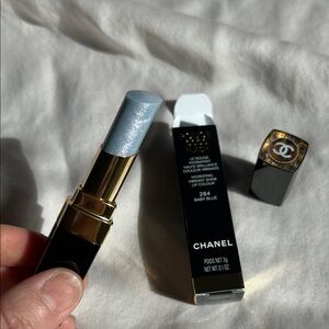 Chanel hydrating lip color. 284 baby blue